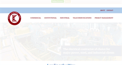 Desktop Screenshot of kirbyelectricinc.com